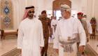 سلطان عمان يستقبل طحنون بن زايد ويبحثان التعاون والتنسيق المشترك