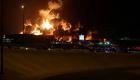 السعودية تخمد حريق الخزان الأول في "أرامكو"