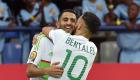كم عدد أهداف رياض محرز مع منتخب الجزائر؟