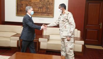 حميدتي والمبعوث الفرنسي