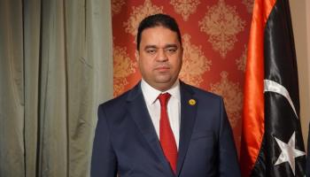 وزير العمل الليبي علي العابد
