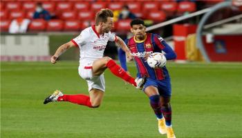 موعد مباراة برشلونة وإشبيلية في الدوري الإسباني