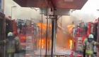 İstanbul Sarıyer’de yangın: 3 binaya sıçradı, itfaiye aracı alev aldı!