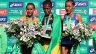 Marathon de Paris : Jeptum s'impose chez les femmes et prend le record de l'épreuve