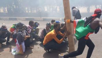 مظاهرات سابقة بالخرطوم