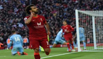 محمد صلاح نجم ليفربول ضد مانشستر سيتي