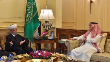 السفير بخاري ومفتي لبنان في لقاء اليوم