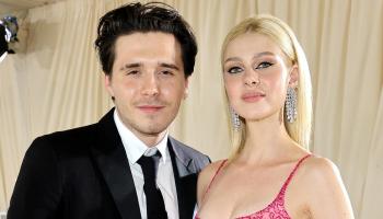 العروسان بروكلين بيكهام ونيكولا بيلتز