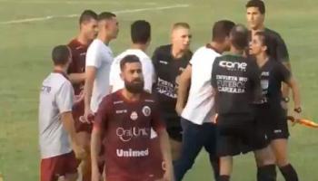 واقعة المدرب والحكمة في البرازيل