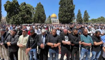 صلاة الجمعة بالمسجد الأقصى اليوم