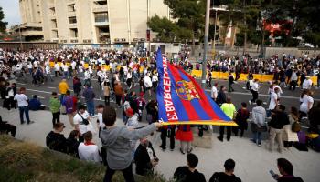 جماهير برشلونة