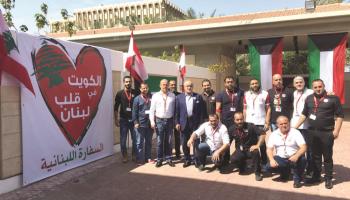 أفراد من الجالية اللبنانية في الكويت- أرشيفية