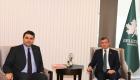 DP Genel Başkanı Uysal, Davutoğlu'nu ziyaret etti.