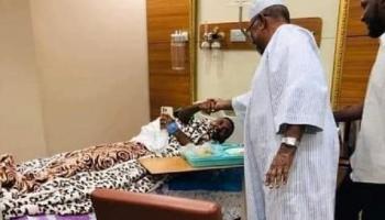 ظهور البشير خلال مقطع الفيديو