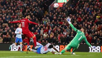 محمد صلاح ضد مانشستر يونايتد