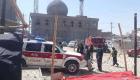 گزارش تصویری | انفجار در مسجدی در شهر مزار شریف ۴۸ کشته و زخمی برجای گذاشت