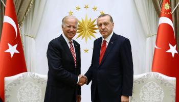 الرئيسان التركي أردوغان والأمريكي جو بايدن