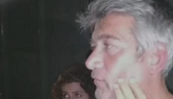 وزير الطاقة اللبناني وليد فياض بعد تعرضه للضرب.
