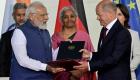 Avrupa turuna çıkan Hindistan Başbakanı Narendra Modi, Almanya Başbakanı Olaf Scholz ile bir araya geldi