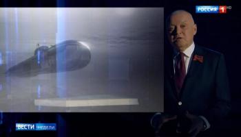 مذيع روسي يستعرض محاكاة لإبادة بريطانيا