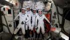 بعد رحلة 6 أشهر.. 4 رواد فضاء يغادرون محطة الفضاء الدولية (فيديو)