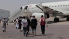 وصول أولى دفعات الأسرى الحوثيين إلى مطار ‫عدن