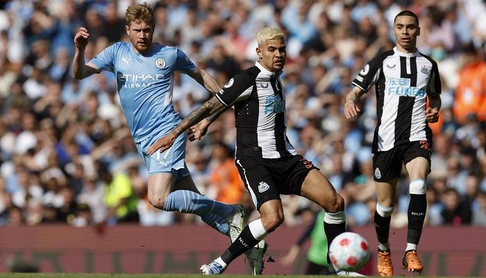 فيديو أهداف مباراة مانشستر سيتي ونيوكاسل في الدوري الإنجليزي