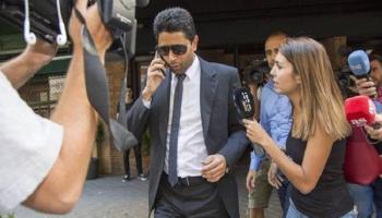 ناصر الخليفي رئيس باريس في مدريد