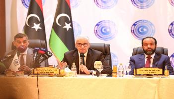 رئيس الحكومة فتحي باشاغا بعد الاجتماع الثاني للحكومة بمدينة درنة 