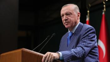 الرئيس التركي رجب طيب أردوغان