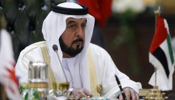 الشيخ خليفة بن زايد آل نهيان رئيس دولة الإمارات