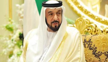 الشيخ خليفة بن زايد آل نهيان رئيس دولة الإمارات