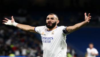 كريم بنزيما نجم ريال مدريد