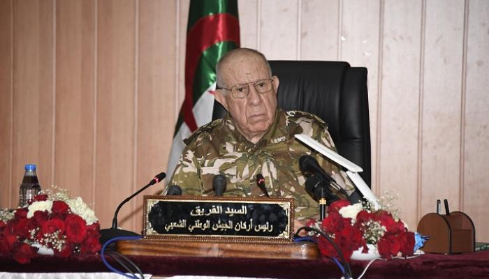 قائد أركان الجيش الجزائري الفريق السعيد شنقريحة،