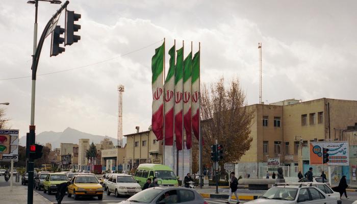 أحد شوارع العاصمة الإيرانية