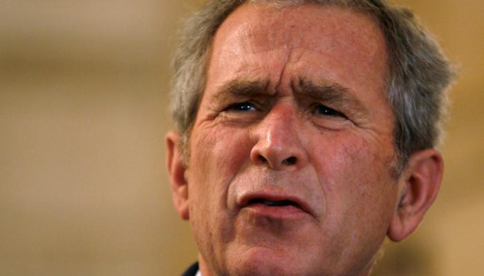 الرئيس الأمريكي الأسبق جورج دبليو بوش 