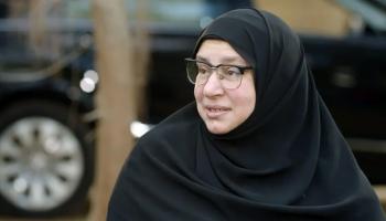 الفنانة المصرية عبلة كامل في أحد مشاهد مسلسل 
