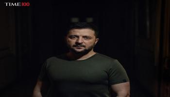 صورة زيلينسكي في التايم 