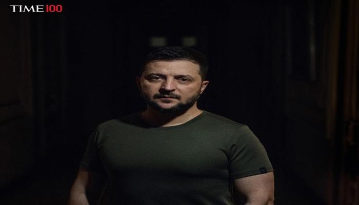 صورة زيلينسكي في التايم