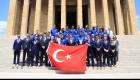 Anadolu Efes, Euroleague kupasıyla Anıtkabir'e gitti