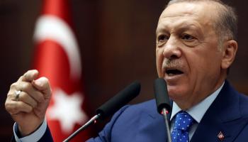 الرئيس التركي رجب طيب أردوغان- ا ف ب