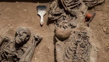 ویدئو | کشف بقایای اولین قبرستان لیما، پایتخت پرو
