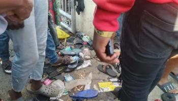 لقطة من موقع الحادث 