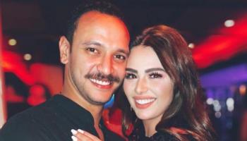 الفنانان أحمد خالد صالح وهنادي مهنا - أرشيفية