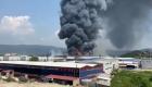 Bursa'da fabrikada patlama sonrası yangın: 2 ölü