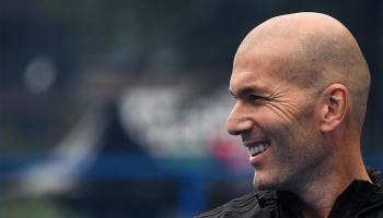 زين الدين زيدان مدرب ريال مدريد السابق