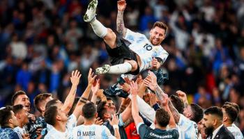 منتخب الأرجنتين بطل كأس فيناليسما 
