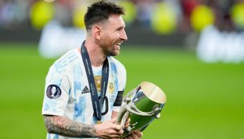 ليونيل ميسي قائد منتخب الأرجنتين
