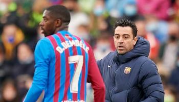 ديمبلي مع تشافي