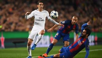 آنخيل دي ماريا بقميص ريال مدريد ضد برشلونة